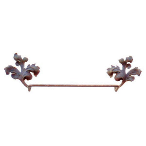 Acanthus Towel Bar-Iron Accents