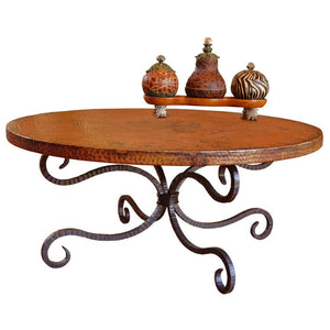 Alexander Coffee Table / Base -42"-Furniture | Iron Accents