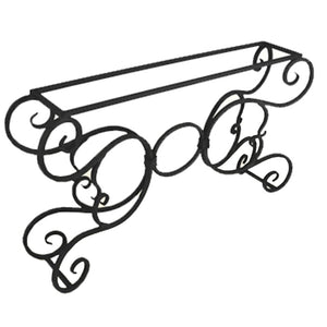 Alexander Console Table / Base -60x14-Iron Accents