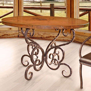 Alexander Dining Table / Base -48"-Furniture | Iron Accents