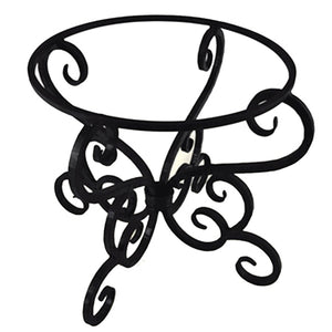 Alexander Dining Table / Base -72" Round-Iron Accents