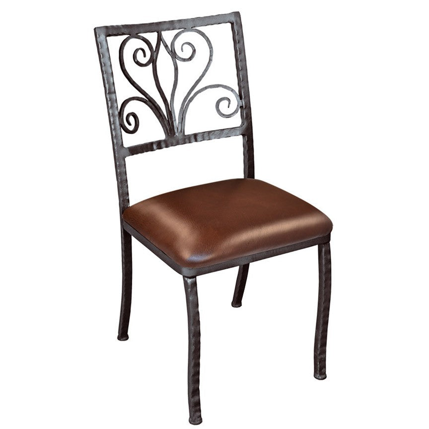Alexander Side Chair-Iron Accents