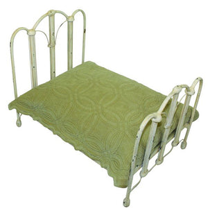 Arched Top Pet Bed-Iron Accents
