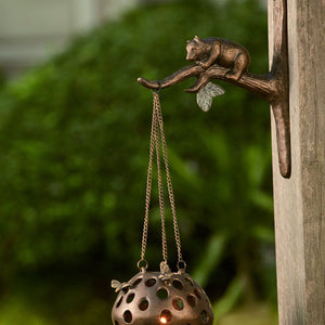 Bear and Honeycomb Lantern-Iron Accents