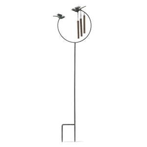 Bird Pair Wind Chime-Garden | Iron Accents