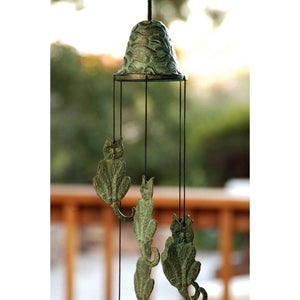 Cat Wind Chime-Garden | Iron Accents