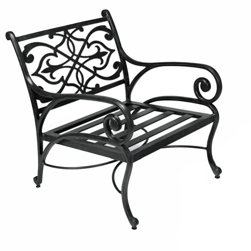 Catalina Deep Seating Chair-Iron Accents