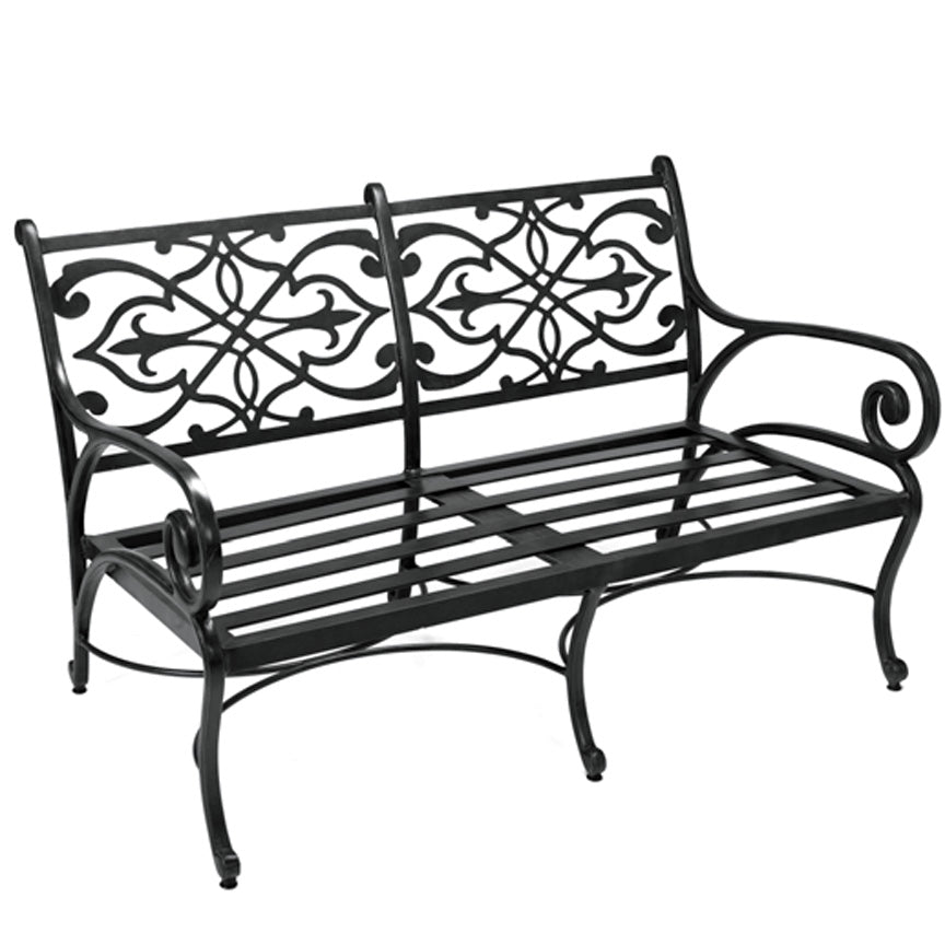 Catalina Deep Seating Loveseat-Iron Accents