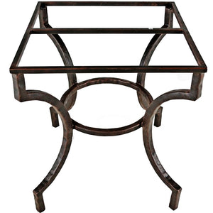 Corinthian Dining Table / Base -48"-Iron Accents