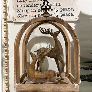 Wooden Display Lantern