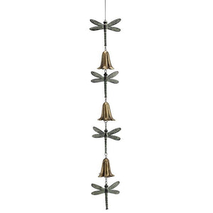 Dragonfly Quartet Wind Bell-Garden | Iron Accents