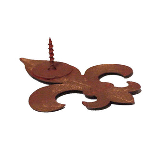 Drapery Accent - Screw Mount-Iron Accents