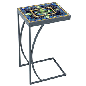 Lake Como Mosaic C-Table-Iron Accents