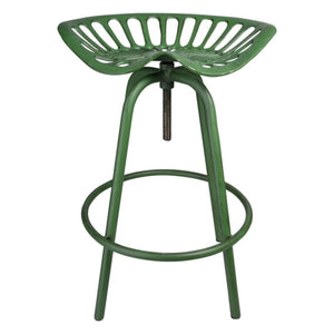 Tractor Seat Bar Stool - Tractor Green