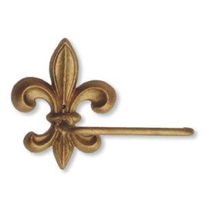 Fleur de Lis Toilet Paper Holder-Iron Accents