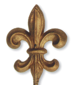 Fleur de Lis Towel Bar-Iron Accents
