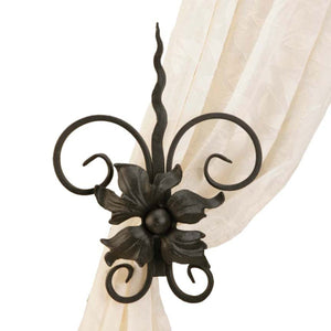 Floral Medallion Drapery Tiebacks