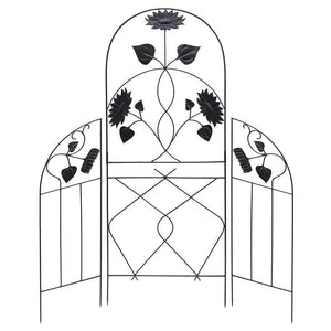 Flowering Fields Trellis Set-Iron Accents