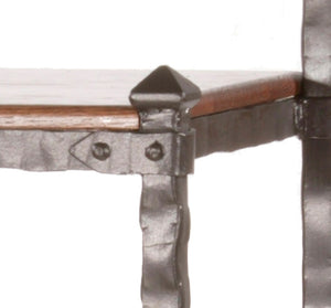 Forest Hills Bakers Racks-Iron Accents