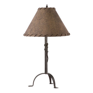 Gecko Table Lamp-Iron Accents