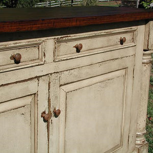 Wilmont Custom Farmhouse Credenza-Iron Accents