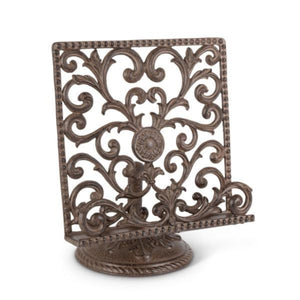 Acanthus Cookbook Holder-Iron Accents