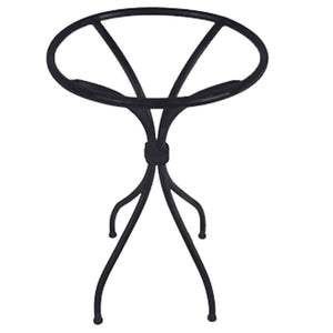 Italia Bar Table / Base -30"-Iron Accents