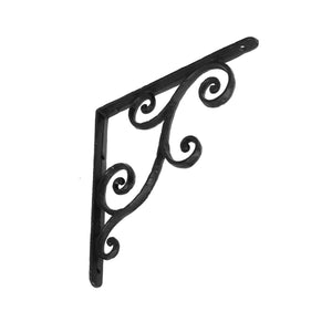 Scroll Iron Shelf Brackets