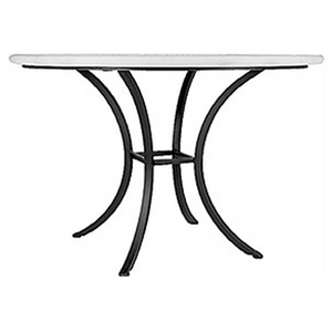 Mosaic Patio / Chat Table - 54"-Iron Accents