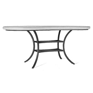 Mosaic Patio Table - 72x42-Iron Accents