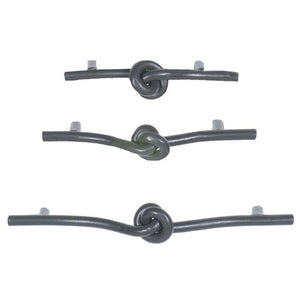 Knot Hand Forged Iron Pulls-Iron Accents