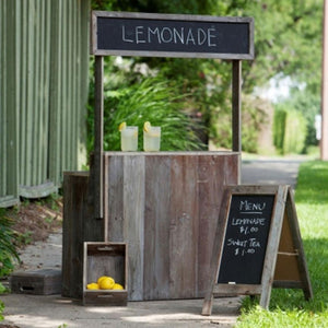 Lemonade Stand-Iron Accents
