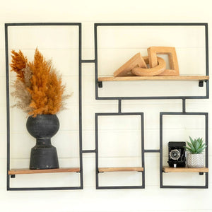 Tucker Iron Frame Shelf