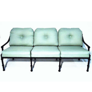 Leon Deep Seating Sofa-Iron Accents