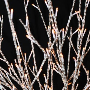 Lighted Birch Branch - 60 Led-Iron Accents