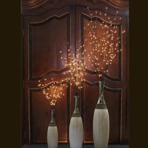 Luminous Pussy Willow Stems - 80 LED