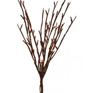 Lighted Willow Branch - 60 Led-Iron Accents