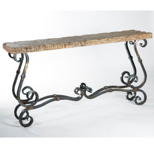 French Console Table - Marble