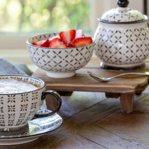 Norden Sugar Bowl-Iron Accents