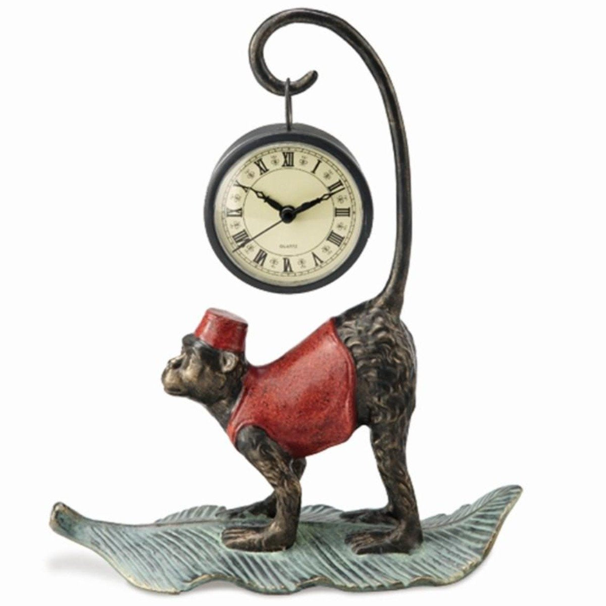 Monkey Clock-Decor | Iron Accents
