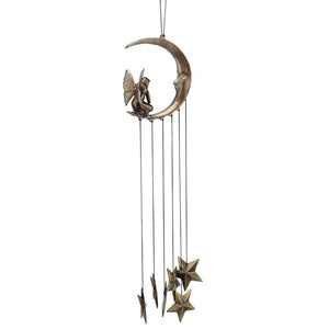 Moon Fairy Wind Chime-Garden | Iron Accents