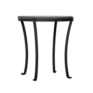 Mosaic Chaise Tables-Iron Accents