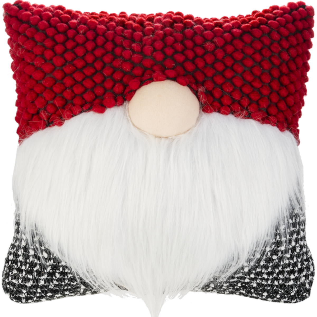 Decorative Gnome Pillow-Iron Accents