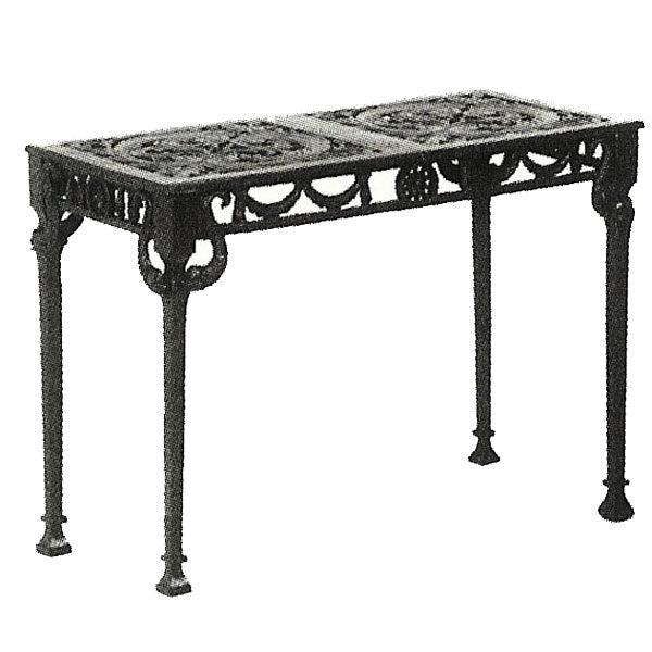 Neptune Console Table-Iron Accents