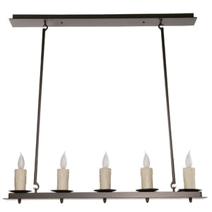 Nova Linear Chandelier-Iron Accents