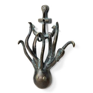 Octopus Doorknocker-Iron Accents