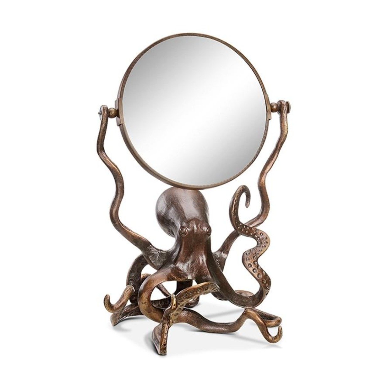 Octopus Vanity Mirror-Decor | Iron Accents