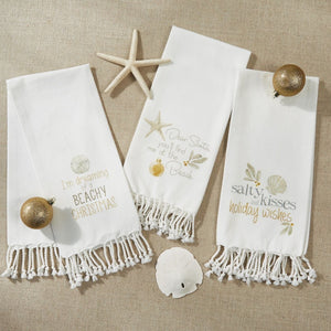 Coastal Christmas Dishtowels