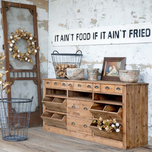Pantry Counter-Furniture | Iron Accents