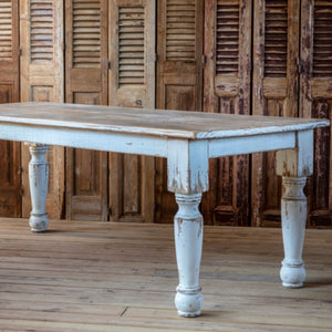 Painted Harvest Dining Table